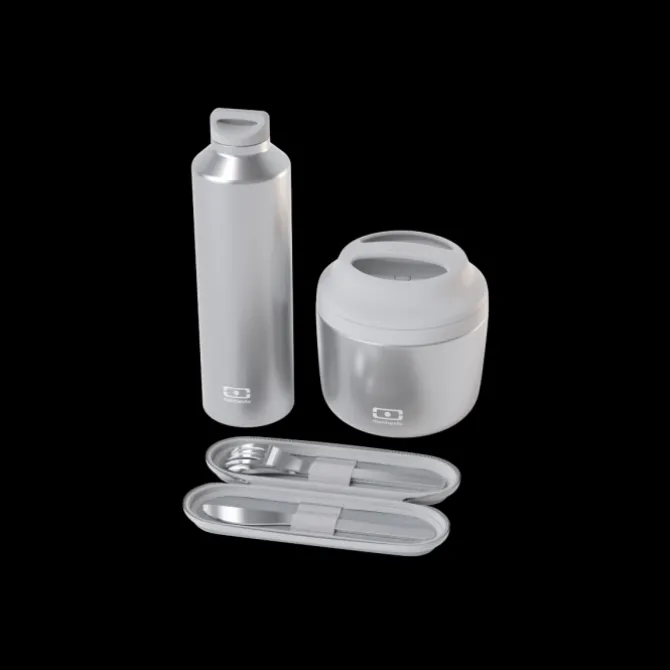 Cheap Monbento Pack MB Element metallic Silver